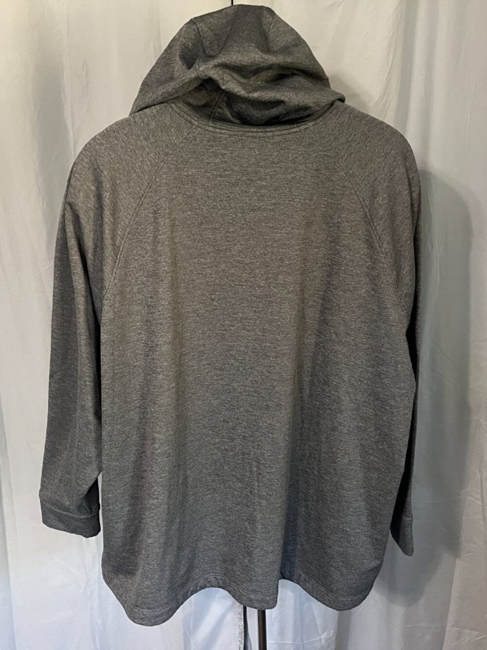 🩶 Duluth AKHG Alaskan Hardgear Women's Gray Hooded Shirt 2X XXL ❄️ - Picture 4 of 6